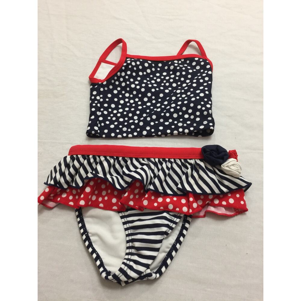 FLAPDOODLES GIRLS SWIM SUIT 2 PIECE 24M